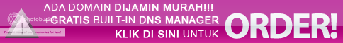 Domain Murah + Gratis DNS Manager